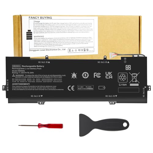 Fancy Buying Lithium Polymer Battery KB06XL 11.55V 79.2Wh 6 Cells
