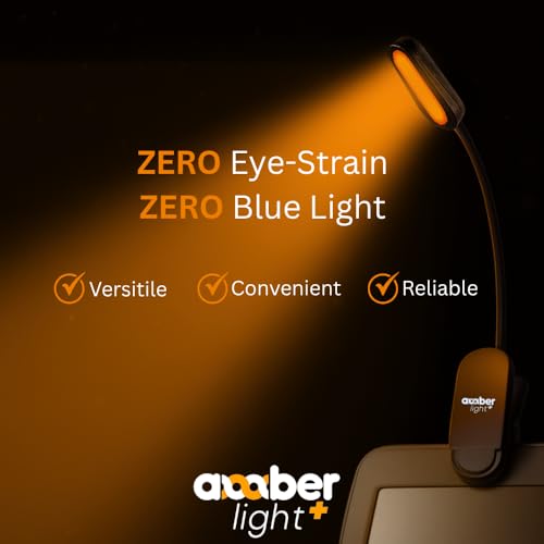 Amber Light+ B10 AL001 1.0W 4 LEDs Tabletop Book Light