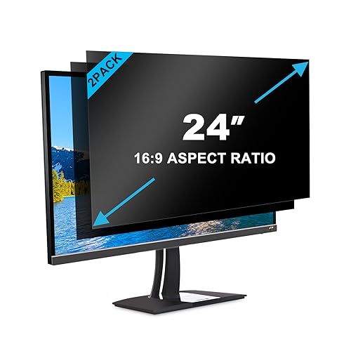 GUMIKE 24 Inch Privacy Screen Filter Anti-Glare Anti-Scratch Monitor Accessory