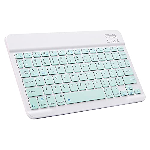 Xukinroy 10 inch JP100 Bluetooth Portable Mini Keyboard QWERTY Scissor-switch Multimedia