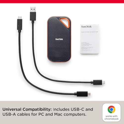 SanDisk 1TB Extreme PRO Portable SSD SDSSDE81-1T00-G25 Mfr Part Number: 00619659181284