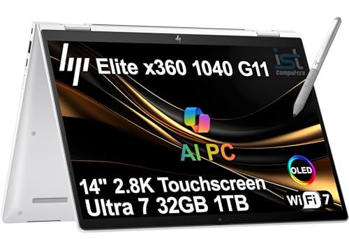 ist computers 14" HP Elite x360 1040 G11 2.8K 60Hz OLED 2-in-1 Laptop