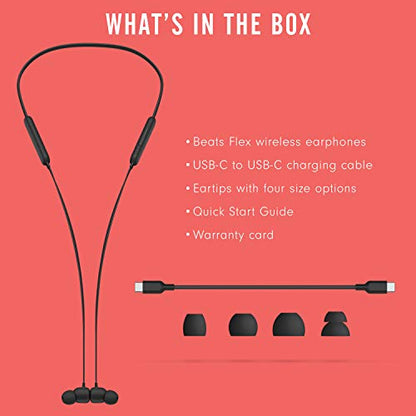 Beats Flex Wireless Earbuds MYMC2LL/A 12 Hours Battery Life Class 1 Bluetooth