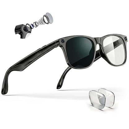 EarlySincere 2-in-1 Smart Glasses Model B0GKNZ6K7M 3840x2160