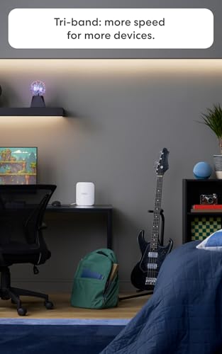 Amazon eero Pro 7 3-Pack Tri-Band Mesh Wi-Fi 7 Router - 5 Gbps, 6000 sq. ft. Coverage