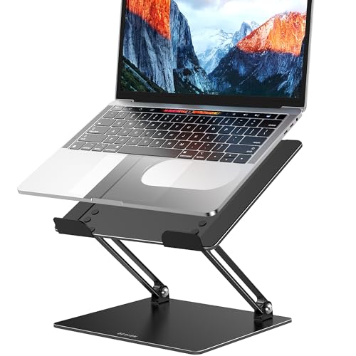 BESIGN LS10 Black Adjustable Laptop Stand for 10-14" Laptops