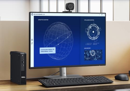 Dell Pro Micro Desktop QCM1250 Mini PC Intel i5-14500T 16GB DDR5 512GB NVMe SSD 3840x2160