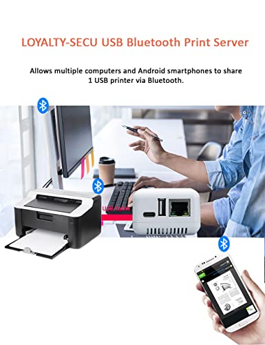 LOYALTY-SECU Portable USB Print Adapter LY-MPS-BN01 600x600 dpi