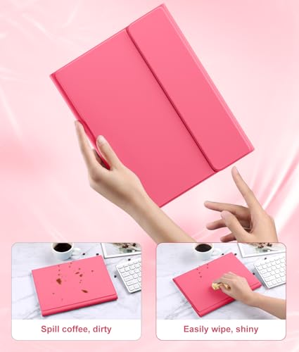 Harvopu 10.9-inch iPad 10th Generation Case, Model A2696/A2757/A2777, Soft Cover with Trackpad, Backlit Keyboard, Type-C Charging