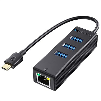 Cable Matters 4-in-1 USB C Hub Model 201020-BLK-N Ethernet Data Transfer 5Gbps