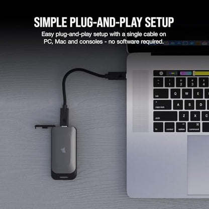Corsair EX100U 2TB Portable USB 3.2 Gen 2×2 External SSD