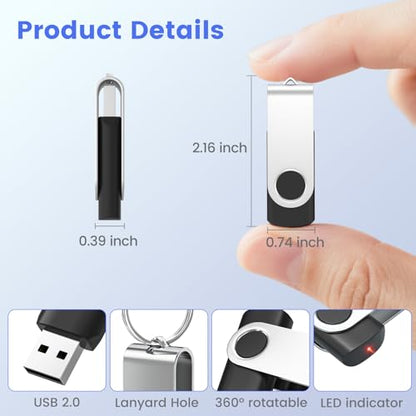 ABLAZE 1GB ZX-10P USB 2.0 Flash Drive 10 Pack