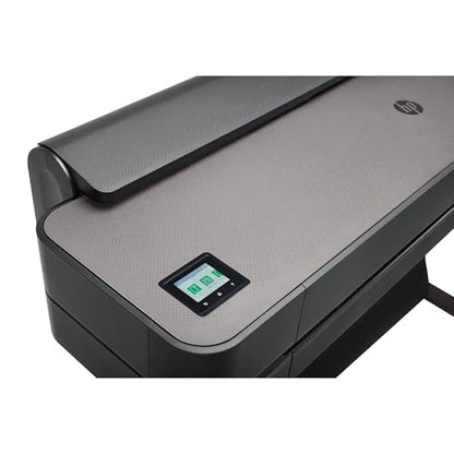 HP DesignJet T630 24" Inkjet Plotter Printer, 30 ppm, Color Output, Touchscreen, Wireless Connectivity