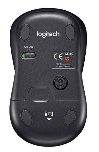 Logitech MK335 2.4GHz Wireless Keyboard and Mouse Combo - Black/Silver