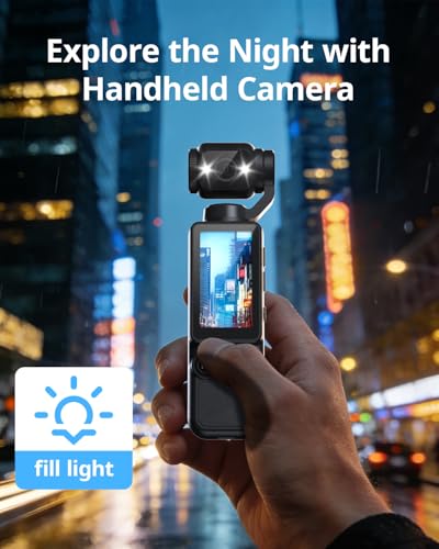 W & O 5.35" Q7 1072p Handheld Video Camera with 180° Rotating Lens