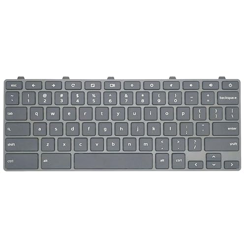 Jxjslp Laptop Keyboard 104 Keys QWERTY English USB-A Plastic Ambidextrous Black Model Number 00D2DT