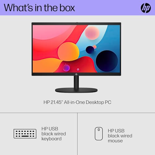 HP 21.45 Inches 22-dg FHD 1920x1080 LCD 60Hz All-in-One Computer