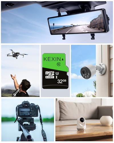 KEXIN 32GB Micro SD Card Class 10 UHS-I Memory Card Model HT-0139 3-Pack
