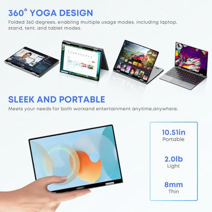 CHUWI MiniBook X 10.51" 1920 x 1200 Touchscreen 2-in-1 Laptop