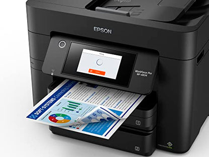 Epson WorkForce Pro 4834 All-in-One Multifunction Printer, 4800 x 2400, 25 ppm, Inkjet