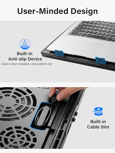 Kootek 14.96" x 11.81" x 1.38" LCP04 Laptop Cooling Pad