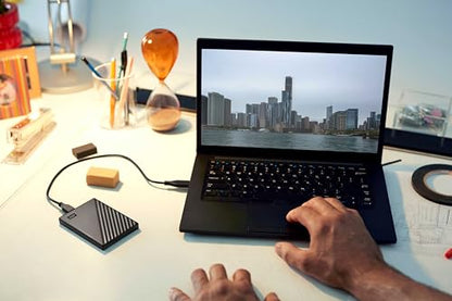 WD 6TB External Hard Drive WDBR9S0060BBK-WESN USB 2.0/3.0 Portable HDD