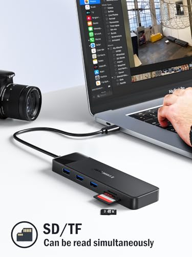 Lemorele USB C Docking Station 10-in-1 Dual Monitor HDMI Adapter