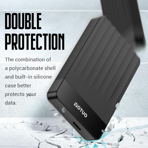 YOTUO 500GB SY-HDD01 External Hard Drive USB 3.0 Black