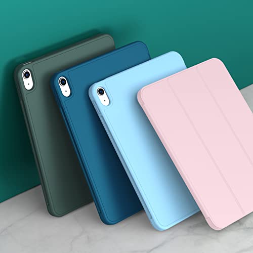 iMieet iPad (A16) 10.9 Inch TPU Case with Trifold Stand and Auto Sleep/Wake Feature