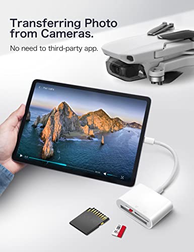 ChiaoPio 3-in-1 USB C SD CF MicroSD Card Reader