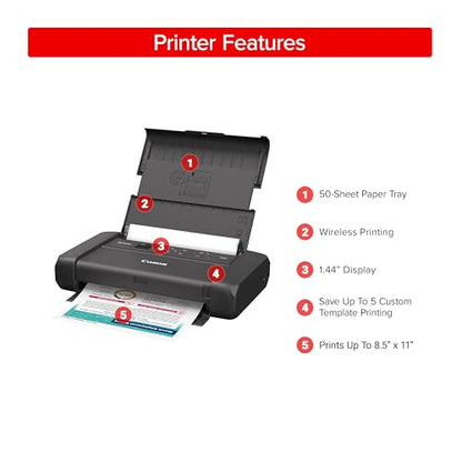 Canon PIXMA TR160 8.5" x 11" Inkjet Printer 4800 x 1200 DPI Color