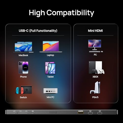 ARZOPA 16.1" 1920x1080 LCD 144Hz IPS Portable Monitor