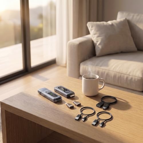 SETOXYX Wireless HDMI Transmitter and Receiver Kit 328FT/100M 4K Input 1080P@60Hz