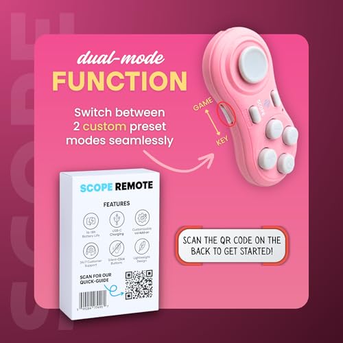 Scope Remote 199284950832 Bluetooth Controller for Anki, Compatible with Multiple Devices