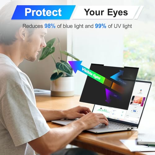 Verponity 16 Inch Magnetic Laptop Privacy Filter Matte Anti-Glare