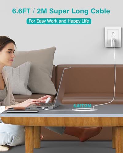 IFEART 70W USB-C Power Adapter for MacBook Pro/Air 13-16 inch, Model MZ61PD-1