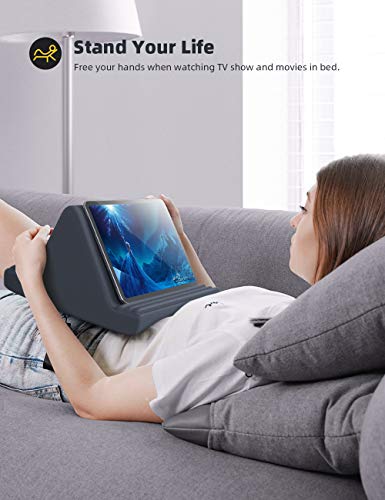 Lamicall Tablet Pillow 11.6in x 9.3in x 6.5in Adjustable Stand for 4.7 to 13 inch Devices
