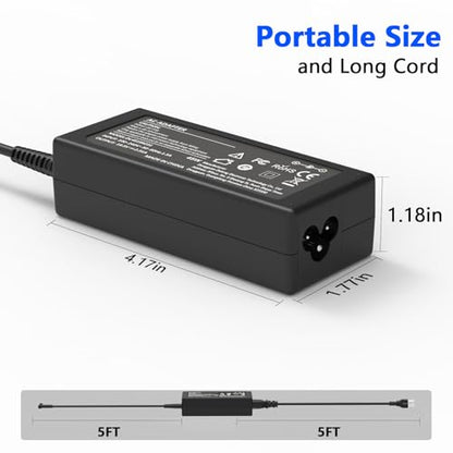 Ruilezyo 45W LX-65W Laptop Charger 240V 2.31A 19.5V Power Adapter