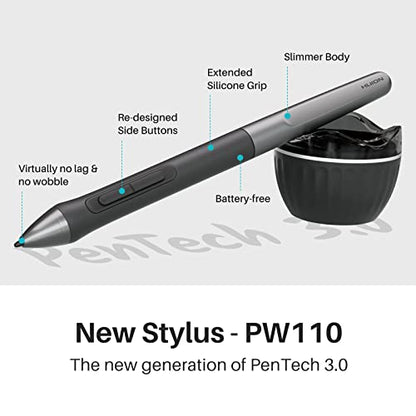 HUION 9 inch Inspiroy 2 Medium Drawing Tablet 1920x1080