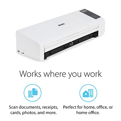Doxie DX400 Monochrome Document Scanner 600 dpi Automatic Duplex