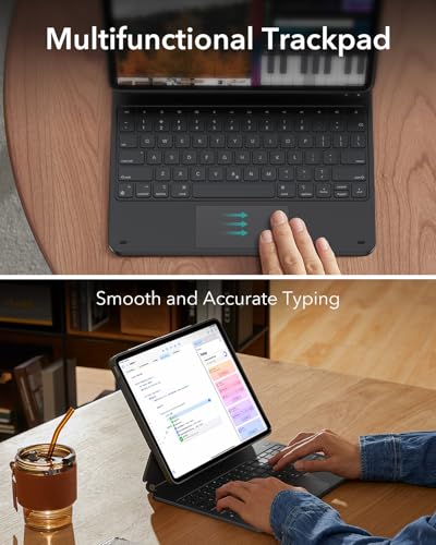 ESR iPad Air 13" Model 6B024 QWERTY Bluetooth Keyboard Case