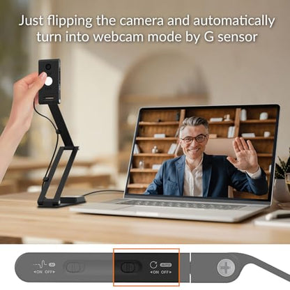 Innex 10cm DC500 4K Document Camera, Webcam & Scanner