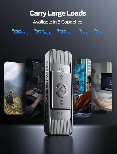MOVE SPEED 1TB SP05 USB 3.0 Solid State Drive, Portable SSD, 560MB/s Read Speed