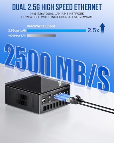 GMKtec Mini PC K8 PLUS AMD Ryzen 7 8845HS 5GHz 32GB DDR5 512GB PCIe 4.0 SSD