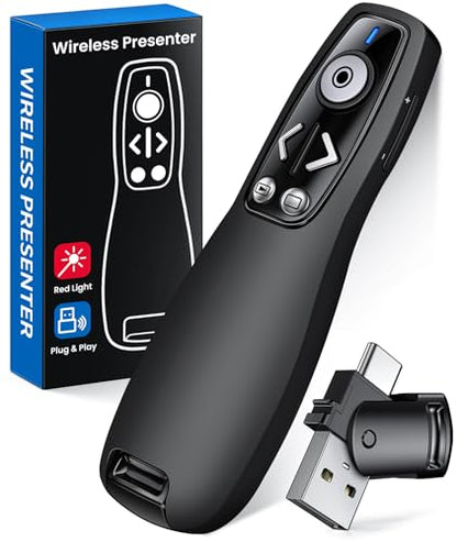ELISWEEN 5.31" WP503 Wireless Presenter Remote