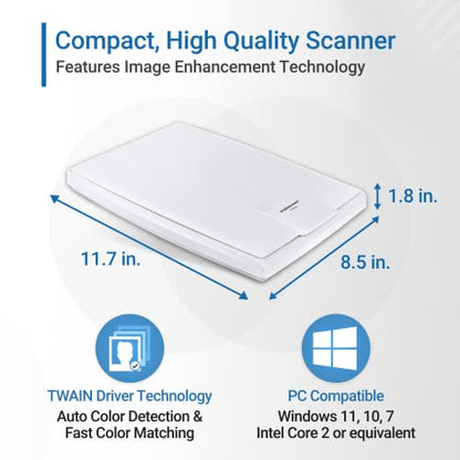 Visioneer 7900 USB Flatbed Scanner 1200 DPI 24 bpp Document