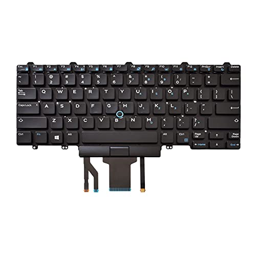 SUNMALL 104-Key Backlit Keyboard PK1313D4B00 Wired QWERTY Layout Black Plastic