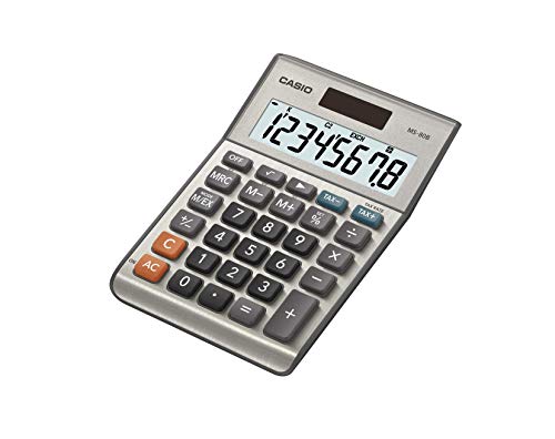 Casio 3.25" MS-80B LCD Solar Desktop Calculator
