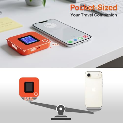 CarJoy 4G M418 Mobile Hotspot LTE 5000mAh Portable WiFi Global Connectivity
