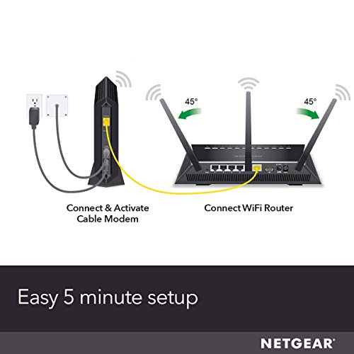 NETGEAR CM700 Cable Modem DOCSIS 3.0 32x8 for High-Speed Internet Access